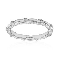 Anillo en platino con Diamante SI2 (G)