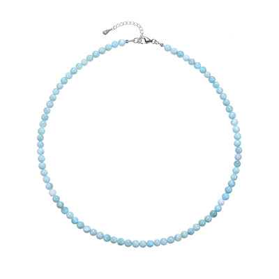 Collar en plata con Larimar