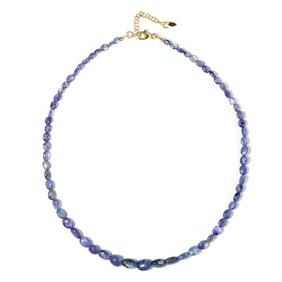 Collar en plata con Tanzanita sin calentar