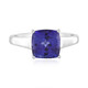 Anillo en oro con Tanzanita AAA
