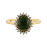 Anillo en oro con Ópalo de Mezezo (Adela Gold)