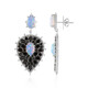 Pendientes en plata con Ópalo de Welo (Dallas Prince Designs)