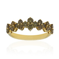 Anillo en oro con Diamante verde SI1 (CIRARI)