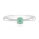 Anillo en plata con Esmeralda de Colombia