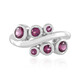 Anillo en plata con Rodolita (de Melo)