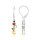 Pendientes en plata con Zafiro amarillo