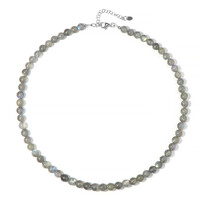 Collar en plata con Labradorita