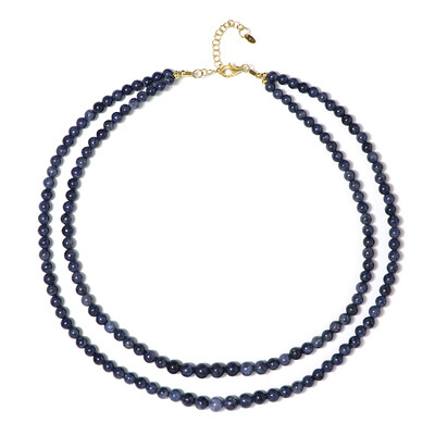 Collar en plata con Zafiro azul