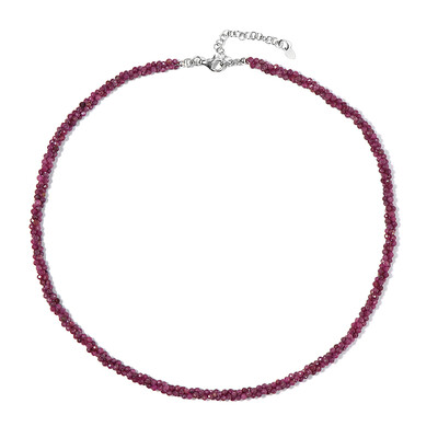 Collar en plata con Rubí