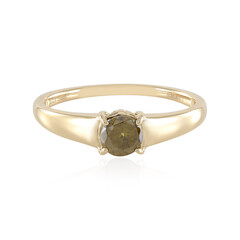 Anillo en oro con Esfalerita (AMAYANI)