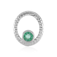 Colgante en plata con Esmeralda de Rusia