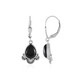 Pendientes en plata con Ónix negro (Desert Chic)