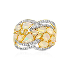 Anillo en plata con Ópalo de Welo