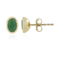 Pendientes en oro con Esmeralda de Socoto