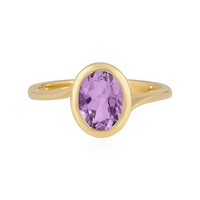 Anillo en plata con Amatista