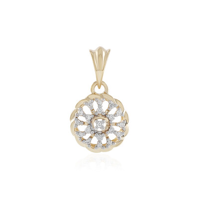Colgante en oro con Diamante SI1 (H)
