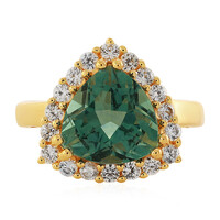 Anillo en plata con Fluorita de Esperanza
