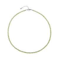 Collar en plata con Peridoto