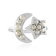Anillo en plata con Perla plateada Freshwater