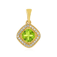 Colgante en plata con Peridoto