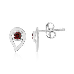 Pendientes en plata con Granate de Mozambique