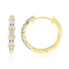 Pendientes en oro con Diamante SI2 (G) 