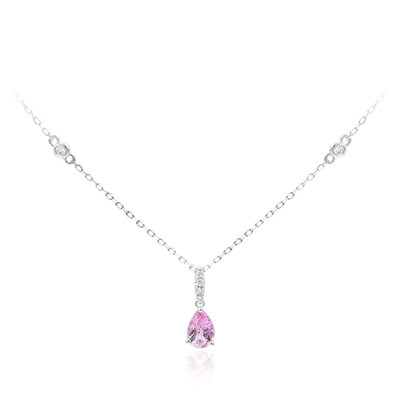 Collar en oro con Zafiro rosado (CIRARI)