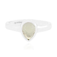 Anillo en plata con Quarzo limón