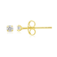 Pendientes en oro con Zircón