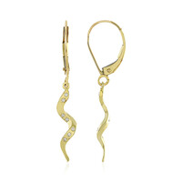 Pendientes en oro con Diamante limpio a lupa F (LUCENT DIAMONDS)