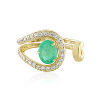 Anillo en oro con Esmeralda de Rusia (de Melo)