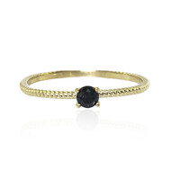Anillo en oro con Diamante negro