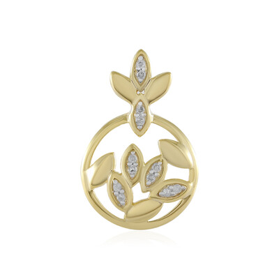 Colgante en plata con Diamante I2 (I)