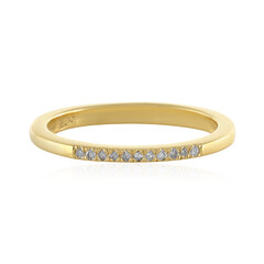 Anillo en plata con Diamante I4 (J)