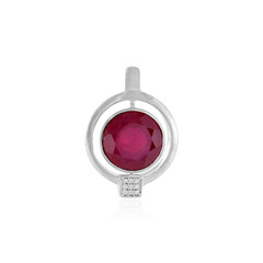 Colgante en plata con Rubí de Madagascar
