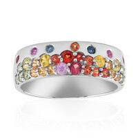 Anillo en plata con Zafiro