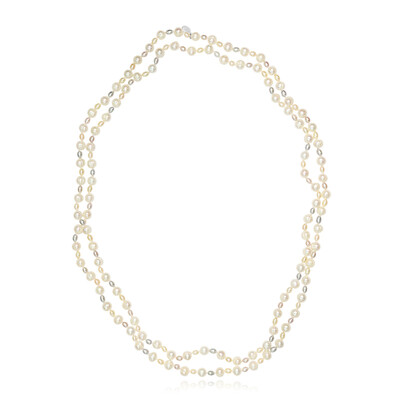 Collar en plata con Perla Freshwater (TPC)