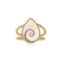 Anillo en plata con Ojo de Shiva (Bali Barong)