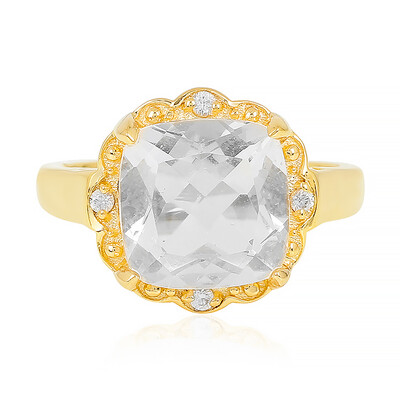 Anillo en plata con Fluorita