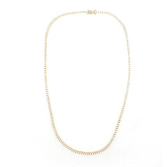 Collar en oro con Diamante limpio a lupa F (LUCENT DIAMONDS)