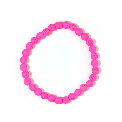 Brazalete con Lava rosada