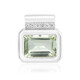 Colgante en plata con Amatista verde (MONOSONO COLLECTION)