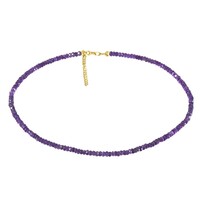 Collar en plata con Amatista