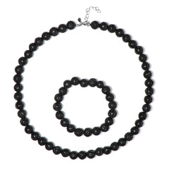 Set en plata con Perla de lava