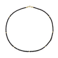 Collar en oro con Diamante negro