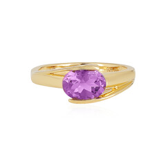 Anillo en plata con Amatista