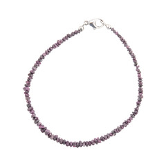 Brazalete en plata con Diamante púrpura (CUSTODANA)