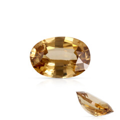 Piedra preciosa con Zircón amarillo