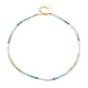 Collar en plata con Berilo fantasía