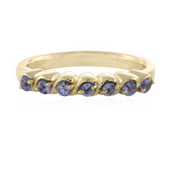 Anillo en plata con Tanzanita